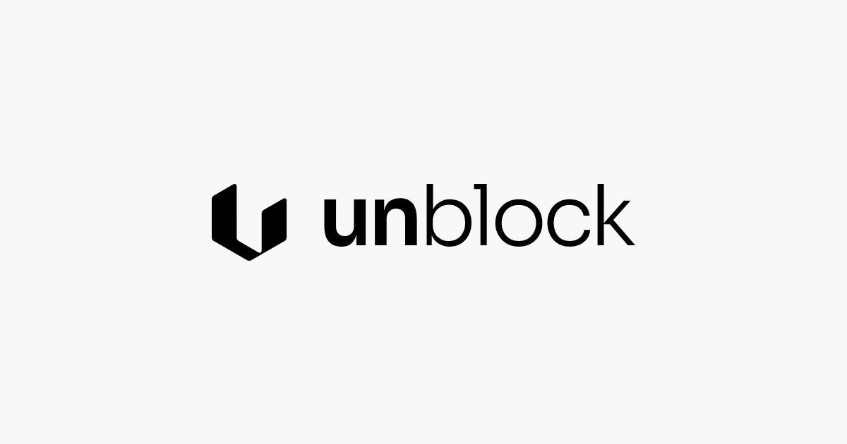 Welcome to Unblock | Unblock Documentation